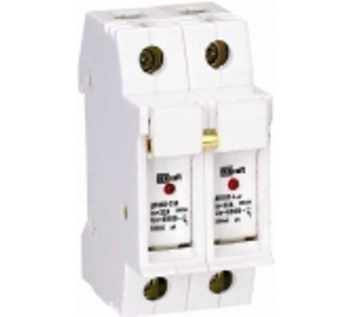 Держатель предохранителя типа C10 со светодиодной и  21384DEK  DEKraft