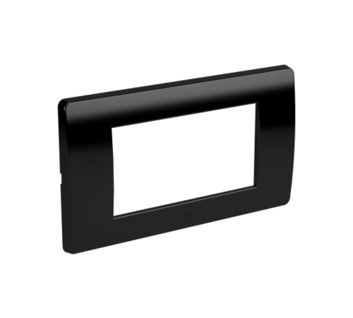 Рамка на 4 модуля. черная. RAL7016  75011B  DKC