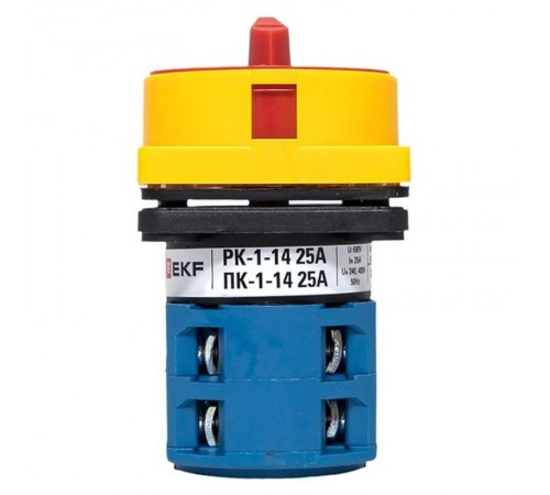 Переключатель кулачковый ПК-1-14 25А 4P "0-1" с блокировкой IP65  PROxima pk-1-14-25-a65 EKF