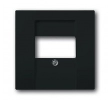 Плата центральная (накладка) для механизмов UAE/TAE, для 0247 и 0248, серия solo/future, цвет антрацит  1710-0-3613   2CKA001710A3613  ABB