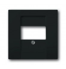 Плата центральная (накладка) для механизмов UAE/TAE, для 0247 и 0248, серия solo/future, цвет антрацит  1710-0-3613   2CKA001710A3613  ABB