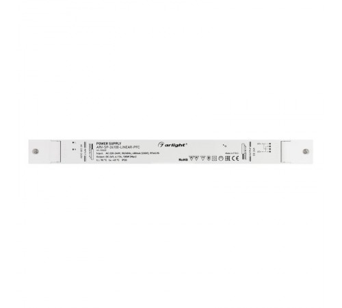 Блок питания ARV-SP-24100-LINEAR-PFC (24V, 4.17A, 100W) (Arlight, IP20 Пластик, 5 лет)  032625  Arlight