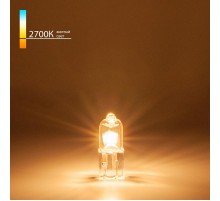 Лампа галогенная G4 12V 20W Super Light сверхъяркая  a025172  Elektrostandard