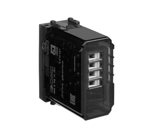 Датчик движения модульный, "Avanti", "Черный матовый", 1 модуль  4412141  DKC