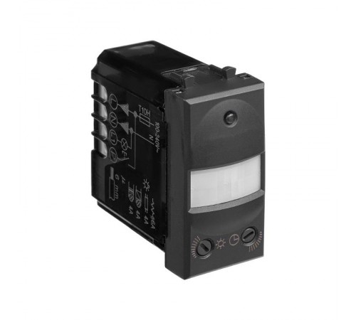 Датчик движения модульный, "Avanti", "Черный матовый", 1 модуль  4412141  DKC