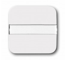 Клавиша для мех. 1-клавишного выкл./перекл./кнопки, с полем для надписи, серия Reflex SI, цвет альпийский белый  1731-0-0520   2CKA001731A0520  ABB