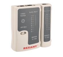 Тестер Кабеля  RJ-45+RJ-11 - 468  12-1006  REXANT