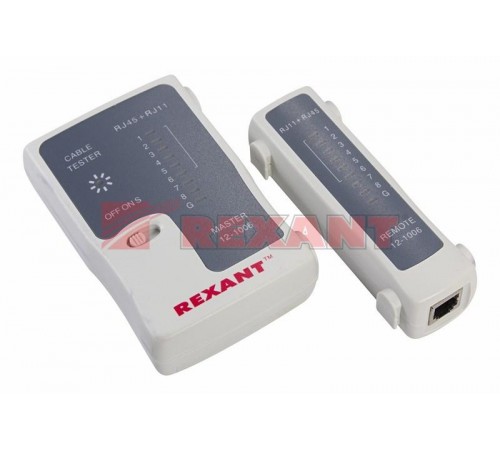 Тестер Кабеля  RJ-45+RJ-11 - 468  12-1006  REXANT