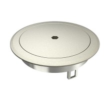 Лючок GES R2B 40х140 мм (для монтажных оснований, никелир.) с ключом (GES R2B Ni)  7408870  OBO Bettermann