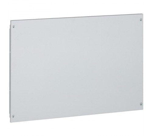 Сплошная металлическая лицевая панель на винтах XL3 800/4000 - высота 100 мм - 24 модуля  020941  Legrand