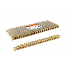 Шина "N" нулевая 6х9мм 22/2 (22 группы/крепеж по краям)   SQ0801-0064  TDM