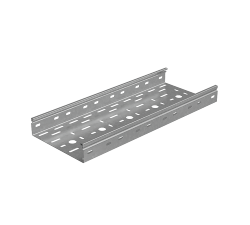 Лоток перф. 50х200х1,5 L2000 мм "Стандарт ПЛЮС" INOX304  LPEplus50-200-1.5-2000 INOX304  КМ-Профиль