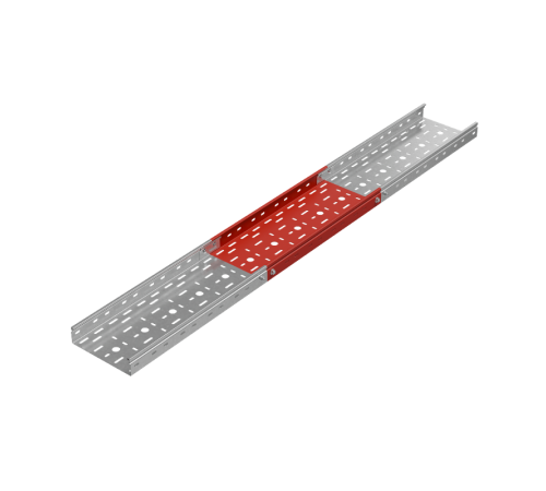 Лоток перф. 50х200х1,5 L2000 мм "Стандарт ПЛЮС" INOX304  LPEplus50-200-1.5-2000 INOX304  КМ-Профиль