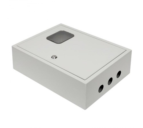 Щит учетно-распределительный навесной счетчик на дин-рейку ЩРУН 1/12 Э с окном (ВхШхГ) 360х280х110мм IP31 Basic  mb23-1/12e-bas  EKF