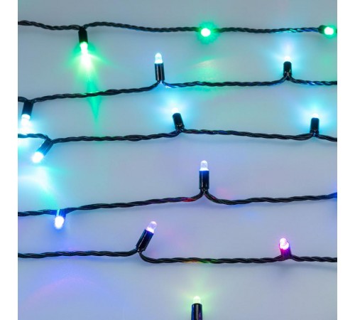 Светодиодная гирлянда ARD-STRING-CLASSIC-9000-BLACK-60LED-LIVE RGB-SPI (12V, 40W) (Ardecoled, IP65)  031520  Arlight