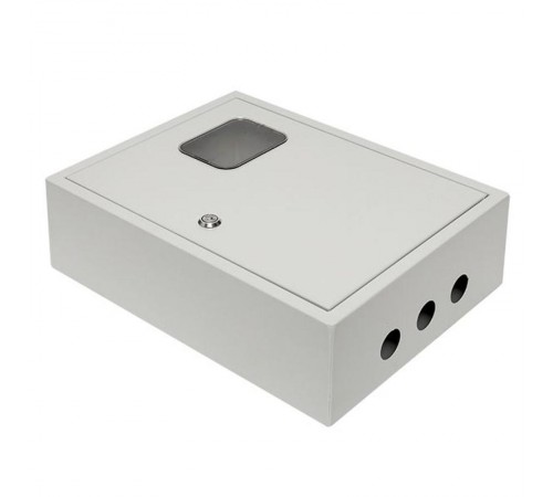 Щит учетно-распределительный навесной счетчик на дин-рейку ЩРУН 1/9 Э с окном (ВхШхГ) 360x280x110мм IP31 Basic  mb23-1/9e-bas  EKF