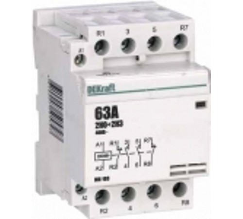 Контактор модульный 2НО+2НЗ 40А 230В МК-103  18083DEK  DEKraft
