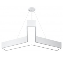 Светильник светодиодный Geometria Igrek SPO-142-W-40K-044 44Вт 4000K 3000Лм IP40 800*800*80 белый подвесной ЛТ  Б0058886  ЭРА