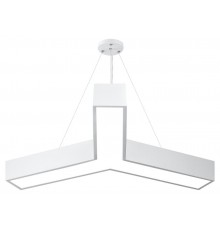 Светильник светодиодный Geometria Igrek SPO-142-W-40K-044 44Вт 4000K 3000Лм IP40 800*800*80 белый подвесной ЛТ  Б0058886  ЭРА