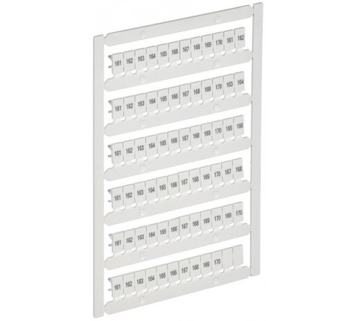 ARMAFIX Маркер для CTS/CP 4мм2 с символами "161-170"   AF-CT10D-M-004-17  IEK (ИЭК)