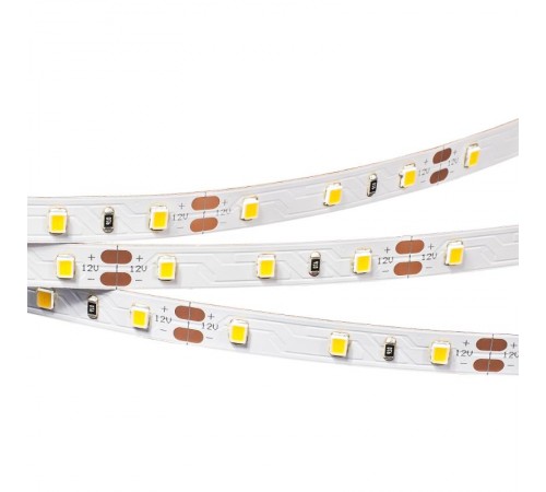 Светодиодная лента RT-A60-8mm 12V Warm2400 (4.8 W/m, IP20, 2835, 5m) (Arlight, 4.8 Вт/м, IP20)  018088(2)  Arlight