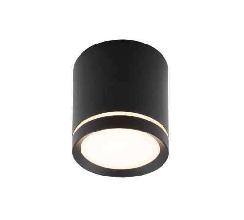 Светильник светодиодный накладной DK4016-BK IP20, 5Вт, LED 3000, черный, алюминий/акрил  DK4016-BK  DENKIRS