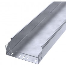 Лоток неперфорированный Профи INOX (AISI 316) 200х80x3000 (1,0 мм) (6 м/уп)  PR16.13666  Промрукав