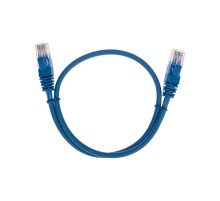 Патч-корд U/UTP, CAT 5e, RJ45-RJ45, 26AWG, LSZH, синий, 0,5м REXANT  02-0104-05  REXANT