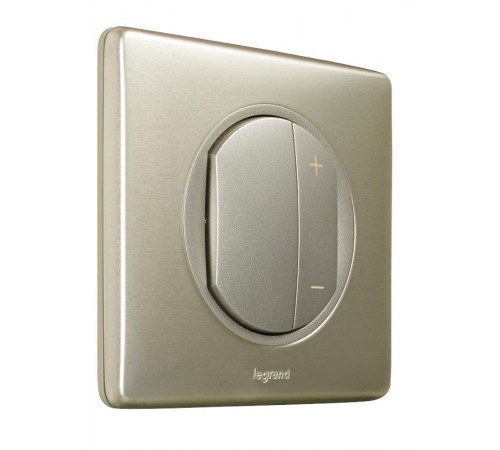 Celiane Мех светорегулятора нажимного 400 Вт универ 2 мод (для накл 65083,65183,66250)  067083  Legrand