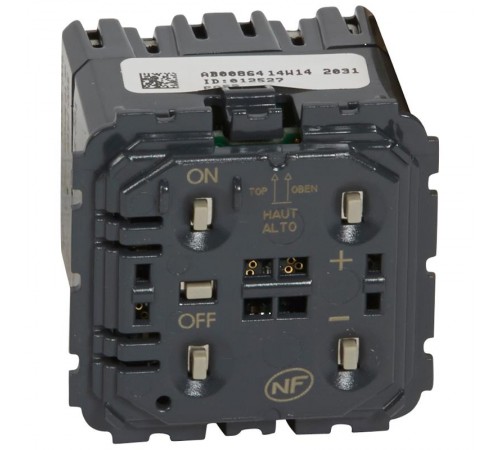 Celiane Мех светорегулятора нажимного 400 Вт универ 2 мод (для накл 65083,65183,66250)  067083  Legrand