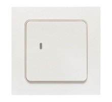 Умный беспроводной выключатель Стокгольм 1-кл белый Zigbee  СonnectRCV-ST1-WS-ZBEKF