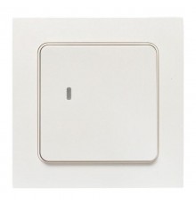 Умный беспроводной выключатель Стокгольм 1-кл белый Zigbee  СonnectRCV-ST1-WS-ZBEKF