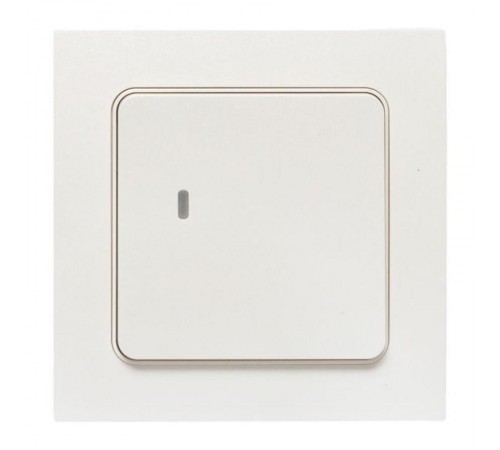 Умный беспроводной выключатель Стокгольм 1-кл белый Zigbee  СonnectRCV-ST1-WS-ZBEKF