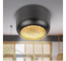 Светильник настенно-потолочный спот  OL56 BK под лампу GX53 черный IP20   Б0061879  ЭРА