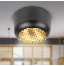 Светильник настенно-потолочный спот  OL56 BK под лампу GX53 черный IP20   Б0061879  ЭРА