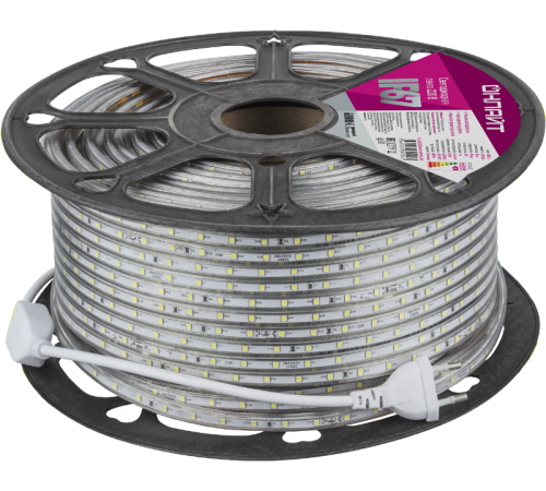 Лента светодиодная  OLS-2835СW60-4.8-IP67-220V  80924   ОНЛАЙТ