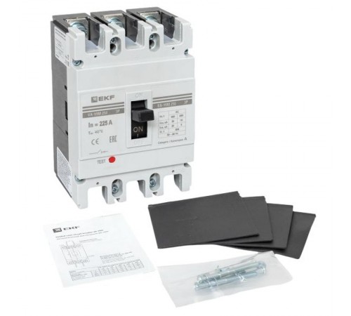 Выключатель автоматический ВА-99М 250/225А 3P 25кА EKF Basic  mccb99-250-225m  EKF