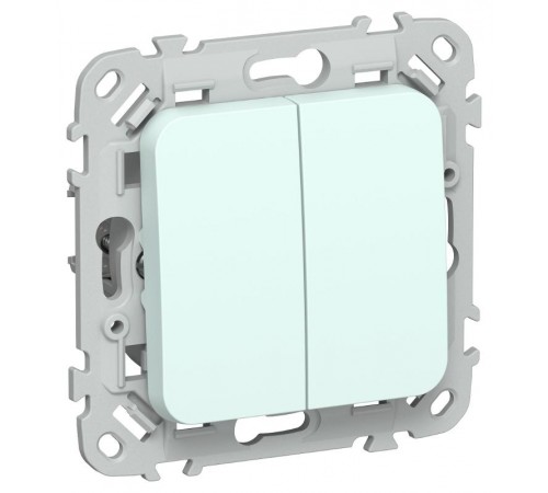 FLITE Выключатель жалюзи 10А ВЖ52-2-0-ФлХЛ холодный лед  FI-V15-0-10-1-K94  IEK