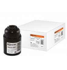 Патрон подвесной карболитовый Е27 черный  SQ0335-0001  TDM