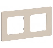 FLITE Classic Рамка 2-ая РУ-2-К-ФлЛ льняной  FI-M22-32-20-K88  IEK