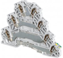 Клемма D2,5/5.T3.P.L пружинная 4ур.,2,5 мм.кв.  1SNA290458R1200  TE