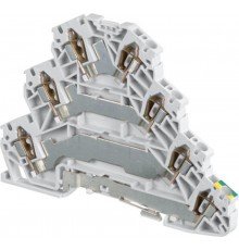 Клемма D2,5/5.T3.P.L пружинная 4ур.,2,5 мм.кв.  1SNA290458R1200  TE