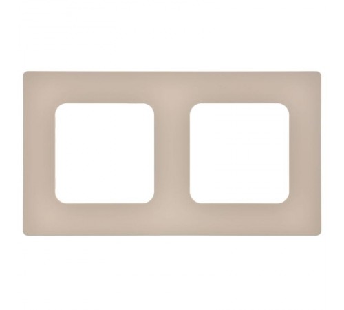 FLITE Classic Рамка 2-ая РУ-2-К-ФлЛ льняной  FI-M22-32-20-K88  IEK