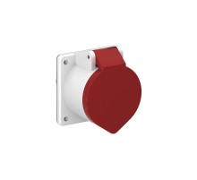 Силовой разъем CEE, 3P+N+PE, 16A, 400В, IP44, 75x75x72 мм (промразъем, розетка)  6109874  OBO Bettermann