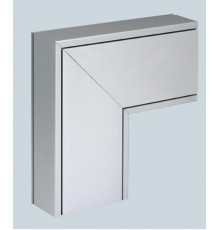 Simon Connect Угол плоский для TM21061-8, алюминий  TMA201106-8  Simon