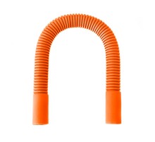 Поворот гибкий гофрированный универсальный оранжевый d20 мм (35шт/280шт уп/кор)  PR13.1227  Промрукав