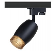 Светильник трековый  TR51 - GU10 BK однофазный под лампу GU10 матовый черный  Б0054164  ЭРА