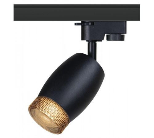 Светильник трековый  TR51 - GU10 BK однофазный под лампу GU10 матовый черный  Б0054164  ЭРА