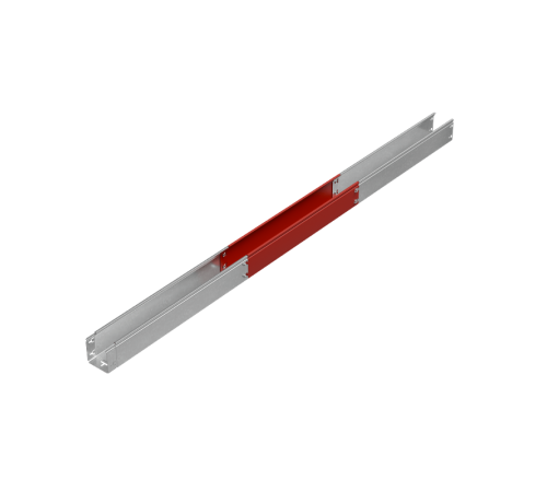 Лоток неперф. 100х100х0,8 L2500 мм "Быстрый монтаж ПЛЮС" HD  LNplus100-100-0.8-2500 HD  КМ-Профиль