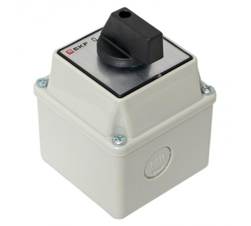 Переключатель кулачковый ПК-3-13 16А 3P "ВКЛ-ВЫКЛ" IP54 EKF PROxima  pk-3-13-16  EKF
